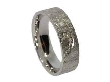 Model Elliot - 2 wedding rings made of 925 silver