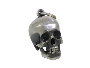 Anhänger Totenkopf 925er Silber geschwärzt