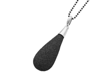 Anhänger Sternschnuppe aus 925er Sterling-Silber
