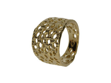 Ring Lochschmuck 925er Silber in 4 Farben