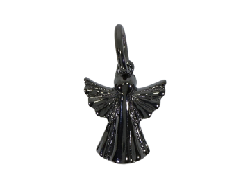 Schutzengel 925er Silber schwarz
