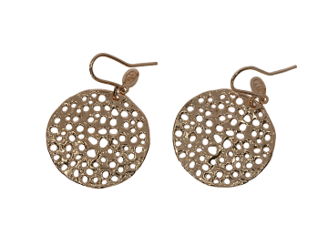 Lochschmuck mittlerer Ohrhänger 925er Silber