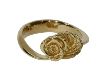 Ring Rosenblüte 925er Silber in 4 Farben