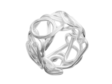Modell Perlennest - 1 Ring aus 925er Silber