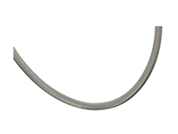 Schlangen-Halskette 50 cm aus Edelstahl