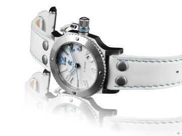 Carucci CA2210 Automatik Damenuhr mit Echtlederband
