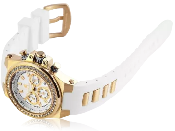 Carucci CA2215 ladies watch white&gold